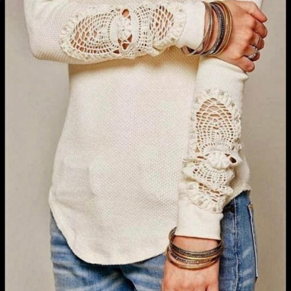 Few people Henley crochet cuff - Picture 2 of 6